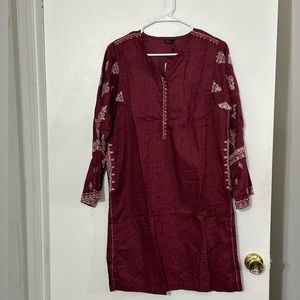 Pakistani Sapphire brand Embroidered Kurta